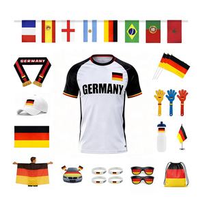 T-shirt à manches courtes pour hommes 2026 pour les supporters du Canada, du Mexique, des États-Unis et d'Allemagne, 100 % polyester solide, respirant, écologique et à séchage rapide - Product Image 2