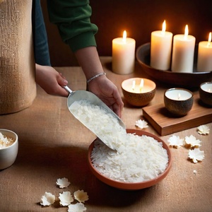 Fiocchi di Cera di Soia 100% Naturale ed Ecologica all'Ingrosso MOQ Basso Profumata per Creazione <span class=keywords><strong>Candele</strong></span> Fai-da-te Fatte a Mano per Uso Festivo - Product Image 5