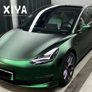 Pellicola Adesiva PET Verde Venom Classico 1,52x18m 5x59ft, Rotoli di Vinile Opaco Cromato Verde Venom per Wrapping Veicoli - Product Image 1