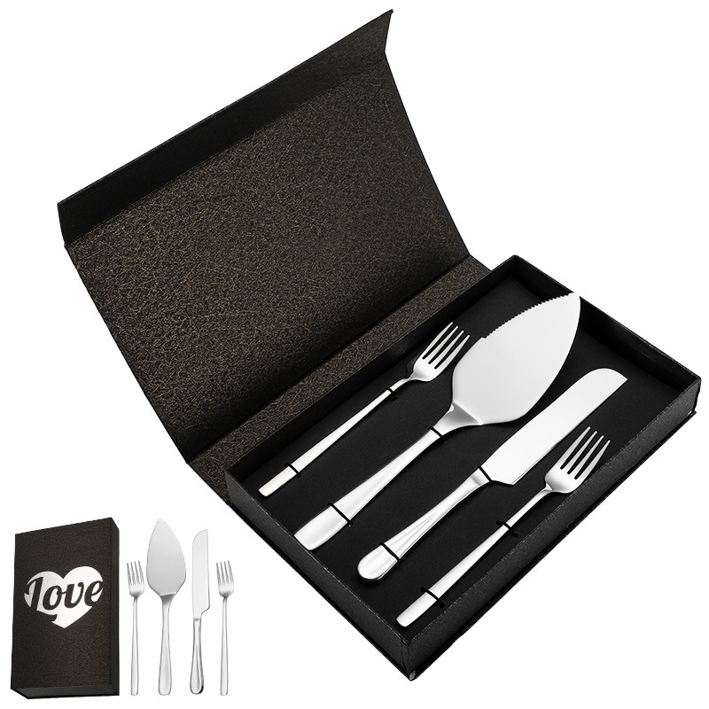 ensemble de 4 pièces en argent avec coffret cadeau