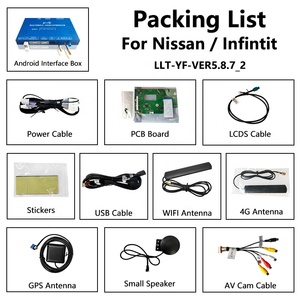 Interface vidéo multimédia Android Carplay Lsailt 8+128 Go pour Nissan Patrol Y62 2018-2020 - Product Image 5