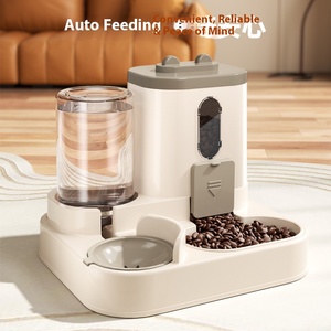 Atacado Pet Alimentador Automático De Alimentos e Água 2 em 1 Inteligente Automático Pet Alimentador Automático Cão Gato Alimentador De Alimentos De Água Tigela - Product Image 2