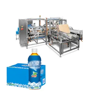 Full Automatic Packing Machine 304 Stainless Steel High Speed Wrap Around Case Packer
