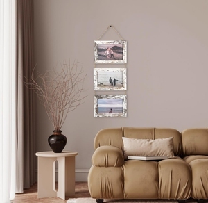 Rắn Gỗ Cổ Điển A4-A6 Khung Ảnh Thân Thiện Với Môi Tường Treo Hiển Thị Với Móc Áo Cho Kích Thước A5-A3 Hình Ảnh - Product Image 5