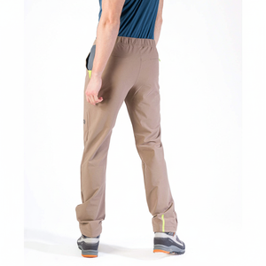 Pantaloni leggeri per Sport invernali Arunzo da uomo traspiranti taglie forti Softshell pantaloni antivento con tessuto a pieghe in poliestere stampato in vita - Product Image 2