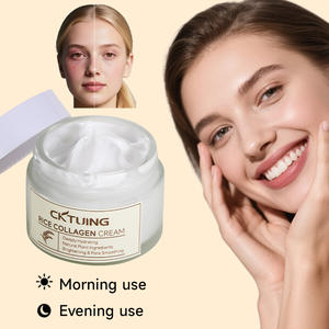 Crema Hidratante con Esencia de Arroz, Productos para el Cuidado Facial Rejuvenecedor, Crema Diaria para Manchas Oscuras, Crema de Arroz - Product Image 1