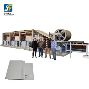 Linea di produzione automatica ad alta velocità del cartone ondulato con il taglio e l'essiccatore per la scatola ondulata