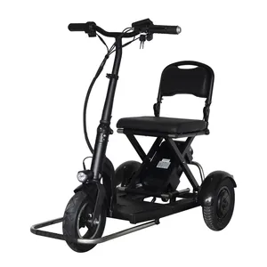 Reboque do scooter da mobilidade 300w, 10.5ah removido bateria elétrica handicapada scooter