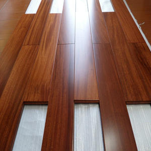 Vente en gros <span class=keywords><strong>iroko</strong></span>-noir/acajou teinté couleur lisse fini mat revêtement UV solide teck africain <span class=keywords><strong>iroko</strong></span> plancher en bois dur - Product Image 4