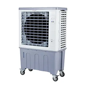 Refrigerador de ar húmido ambiental, com ventilador evaporativo portátil, para latas de festa