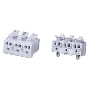 KREALUX BELEKS Connettore per Cavi di Alimentazione a 3 Poli con Terminali in Rame e Pulsante di Disconnessione in Nylon, Connessioni Facili, 24A 450V - Product Image 3
