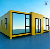 Maison conteneur modulaire extensible à 2 chambres pour camping, bureau, dortoir, réinstallation, personnalisable et isolée