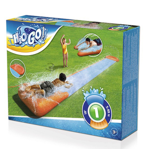 Bestway 52254 Offre spéciale Toboggan aquatique simple PVC <span class=keywords><strong>de</strong></span> bonne qualité 5.49m <span class=keywords><strong>pour</strong></span> <span class=keywords><strong>jardin</strong></span> extérieur et piscine - Product Image 3