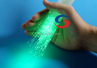 Cable de Fibra Óptica LED Brillante de 0.75mm, Cable Luminoso con Extremos Brillantes para Decoración de Fiestas Navideñas