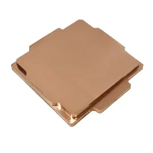 ฝาครอบทองแดงบริสุทธิ์ซีพียู Ihs ระบายความร้อนสำหรับ3700K 4790K 6700K <span class=keywords><strong>7700K</strong></span> 8700K 9700K 9900K 10900K 11900K 115x1200ป้องกัน - Product Image 1