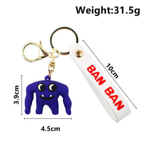 Portachiavi in morbida gomma 2026 Ban Ban, nuovo personaggio del Giardino di Banban, uccello <span class=keywords><strong>Opila</strong></span> di Banban per zaino da ragazzo, ciondolo, portachiavi, gioielli - Product Image 4