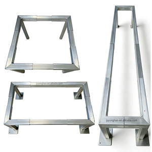 סטנד ק אלומיניום קל משקל מסגרת anodized קומפקטי, הרכבה על האתר, תמיכה גבוהה עמיד ליחידות חוצות - Product Image 1