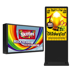 Màn hình bảng hiệu kỹ thuật số Ngoài trời 4k 98 inch IP65 thang máy chống nước tương thích cho trung tâm mua sắm nhựa sân bay đường phố - Product Image 4