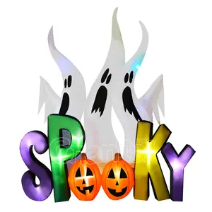 Dekorative Geister familien im Freien SPOOKY führte beleuchtete Halloween aufblasbar