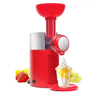 Wholesale Home Ice Cream Maker Children's Fruit Cone Maker Mini Automatic Electric Homemade Ice Cream Maker