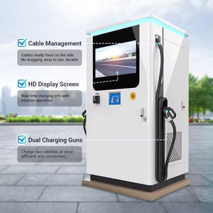 Nueva Estación de Carga para Vehículos Eléctricos con Batería Integrada de 120kW, Cargador Rápido DC, GBT CCS1 CCS2, 2 Conectores, Compatible con Energía Solar, Preparado para V2G - Product Image 6