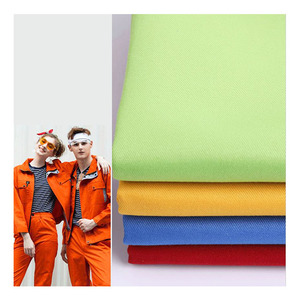 Ropa islámica resistente al desgaste, telas de sarga de poliéster 100% para uniforme, <span class=keywords><strong>delantal</strong></span> de trabajo, venta al por mayor - Product Image 2