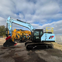Mesin Penggalian Tanah Hemat Biaya Kapasitas Bucket 1.1m³ Excavator Crawler Listrik SY215E untuk Penggalian Batu