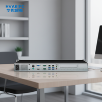 Serveur en rack intégré HVAEIPC HW-1U300 1U, Intel 3e/14e génération Core I3/i5/i7/Pentium/Xeon, double LAN, 2 COM, 256 Go en stock