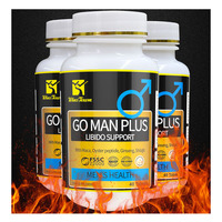Comprimés énergétiques Man Plus Maca Oyster Peptide Ginseng pour hommes et femmes adultes, 40 comprimés/flacon