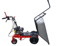 Allrad Hochwertige Spur Minidumper Manuelle Kipp methode Benzin leistung 200kg Mini Dumper