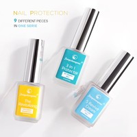 Nouvelle Série E&A – Gel UV Protecteur d'Ongles Non Toxique et Écologique de Haute Qualité, Dissolvant de Cuticules en Bouteille, Couleurs Riches, Élimine les Imperfections