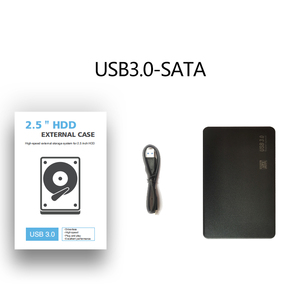 B New 2.5 Inch SATA to USB 3.0 Adapter Cable ABS Material <strong>External</strong> HDD Enclosure <strong>Hard</strong> <strong>Disk</strong> Case for 1TB 2TB SSD <strong>Hard</strong> <strong>Disk</strong> Drive - Product Image 2