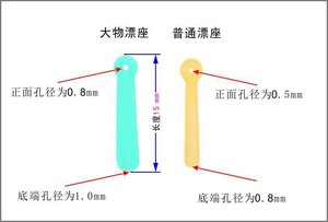 SILICONE CLAIR <span class=keywords><strong>FLOTTEUR</strong></span> ADAPTATEURS POUR WAGGLERS WAGLER PÊCHE - Product Image 6