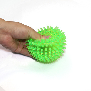 Giocattolo da masticare per cani classico fornisce palline rimbalzanti a forma di pallina dal suono colorato per cani - Product Image 5