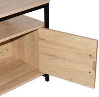 Meuble TV moderne en bois, meuble TV et table basse, couleur blanche, meuble TV d'angle, meuble de salon