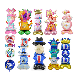 Ballons en aluminium Fête des Mères, Joyeuse Fête de la Maman, Décorations de fête d'<span class=keywords><strong>anniversaire</strong></span>, <span class=keywords><strong>Guirlande</strong></span>, Jouets ballons en aluminium pour maman - Product Image 4