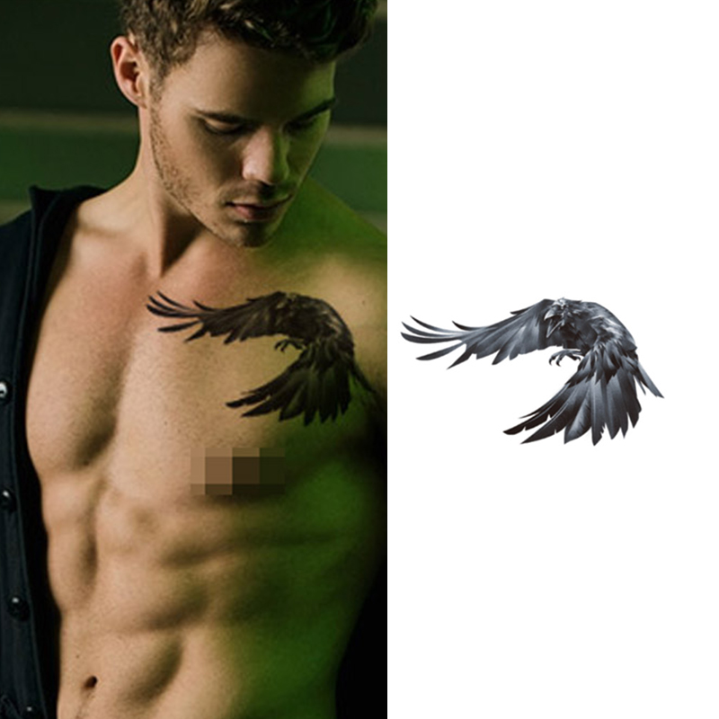 Реалистичные наклейки для татуировок Falcon, Переводные временные наклейки для татуировок на руку тела с орлом