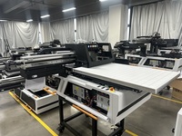 Imprimante à plat UV DTF Acetek XP600 60x90cm 2400dpi avec accessoires rotatifs