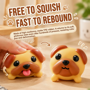 Cute Mashidog sticking out its tongue squishy stress-relief toy for the office, slow-rebound squishy toy - Product Image 1