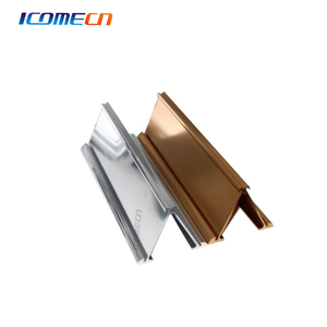 Penyangga Nama Meja/Plat Nama Meja Logam/Tempat Plat Nama Meja Double Face Silver 2*10 - Product Image 1