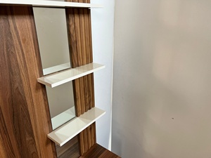 Dalga modern design <b>gold</b> and white <b>TV</b> cabinet luxury home furniture wall <b>unit</b> <b>tv</b> stand for living room - Product Image 2