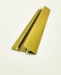 Pasamanos de latón personalizado moderno Acabado de alto brillo Fabricación flexible-Venta al por mayor de fábrica Tamaño Estilo TTD Tiras de incrustaciones de latón Azulejo - Product Image 2