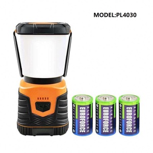 Brightenlux chiếu sáng di động đèn lồng dẫn ánh sáng pin khô USB sạc ngoài trời cắm trại Đèn lều với ngân hàng điện - Product Image 4