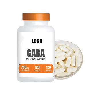 OLLI personalizado Private Labeling 500 mg GABA Cápsulas Natural Formula Gama-Ácido Aminobutírico para todos as mulheres grávidas - Product Image 1