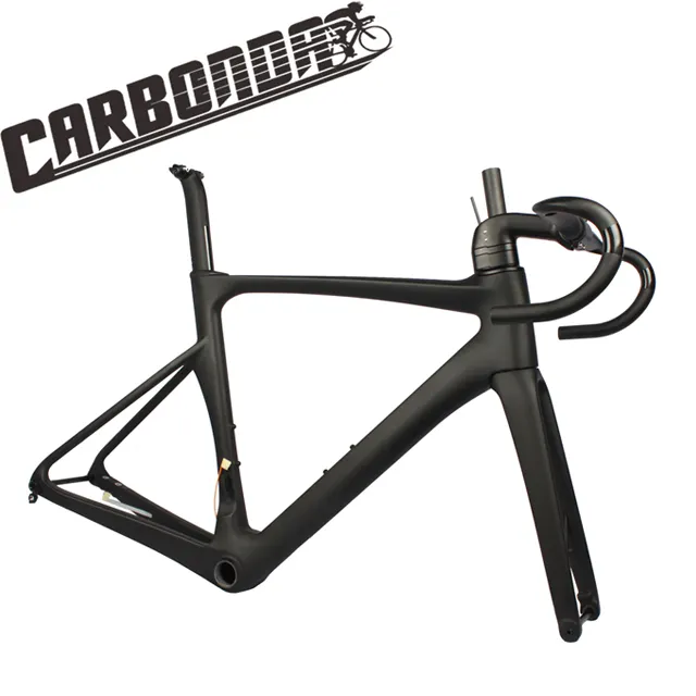 Carbonda CFR515-D freno de disco de bicicleta de carretera AERO marco conjunto BB86