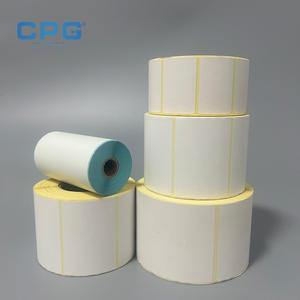 Custom High Quality BPA Free Thermal Barcode Label Waterproof Self Adhesive Label <b>Paper</b> 4x6 Direct Thermal Shipping Labels Rolls - Product Image 1