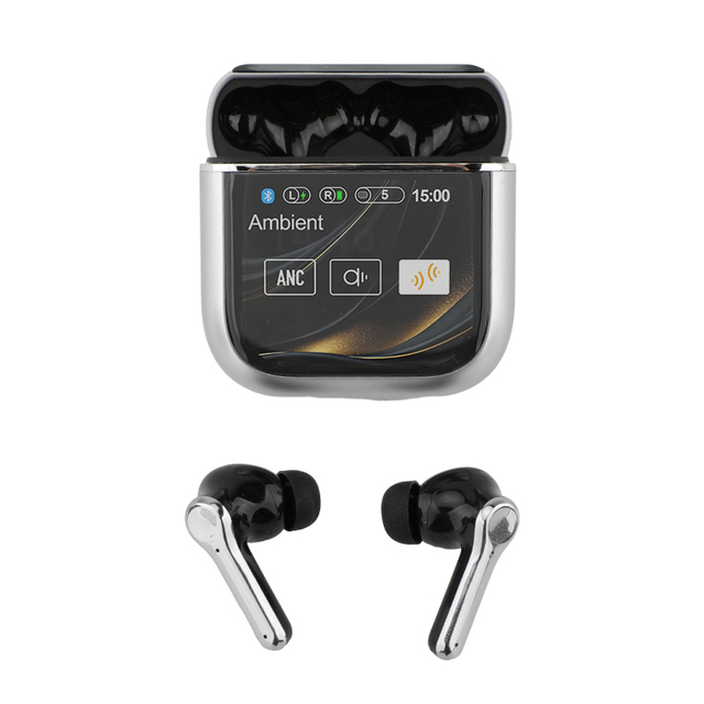 Kingstar AI Translation Screen ANC+ENC TWS Earbuds with Noise-Cancelling Feature Long Standby Time BT 5.4 Protocol