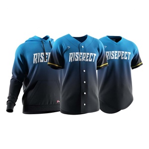 Conjunto de Camiseta y Sudadera de Béisbol 3 en 1, Diseño de Moda OEM/ODM - Product Image 1