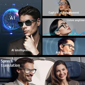 Gafas de Sol Inteligentes Inalámbricas con Cámara HD de 8MP, Traducción por IA, para Uso en Exteriores, con Funciones de Llamadas y Música con Manos Libres - Product Image 6