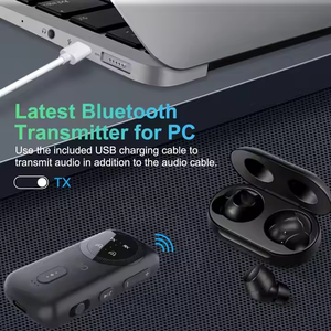 New Máy Bay Bluetooth 5.4 Transmitter Receiver 2-Trong-1 Không Dây Bluetooth Adapter-Sử Dụng Với Bất kỳ 3.5Mm Jack Trên Chuyến Bay - Product Image 2